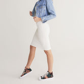 Flower Girl Women's Hightop Canvas Shoe