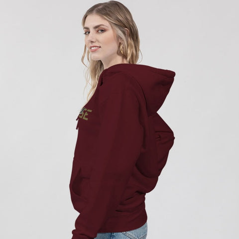 White Shade Piercing Wolf Unisex Premium Pullover Hoodie | Lane Seven