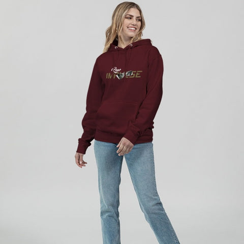 White Shade Piercing Wolf Unisex Premium Pullover Hoodie | Lane Seven