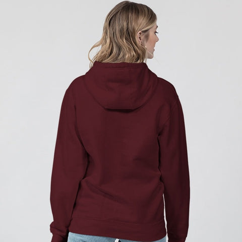 White Shade Piercing Wolf Unisex Premium Pullover Hoodie | Lane Seven