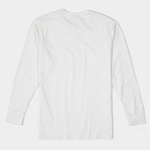 White Shade Piercing Wolf Long Sleeve Tee | Lane Seven