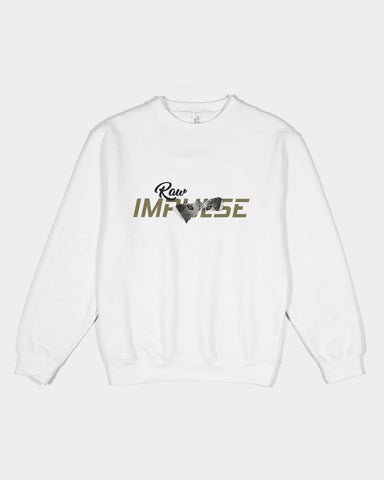 White Shade Piercing Wolf Premium Crewneck Sweatshirt | Lane Seven