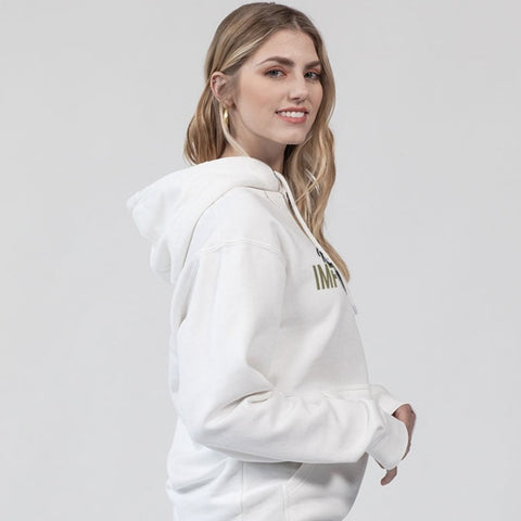 White Shade Piercing Wolf Unisex Premium Pullover Hoodie | Lane Seven