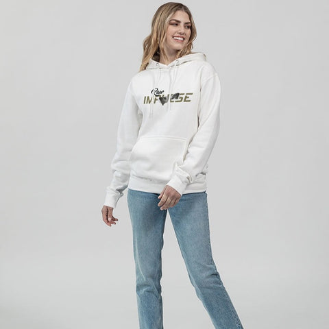 White Shade Piercing Wolf Unisex Premium Pullover Hoodie | Lane Seven