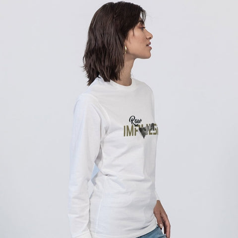 White Shade Piercing Wolf Long Sleeve Tee | Lane Seven