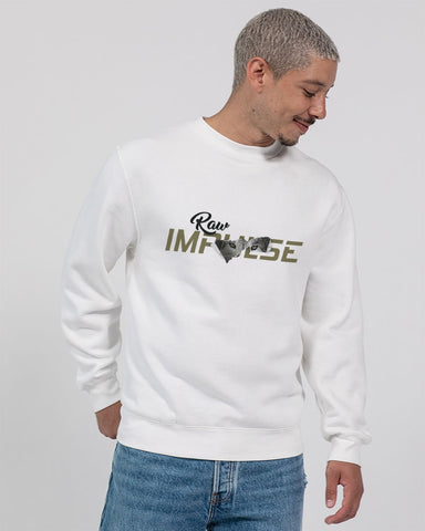 White Shade Piercing Wolf Premium Crewneck Sweatshirt | Lane Seven