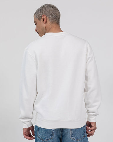 White Shade Piercing Wolf Premium Crewneck Sweatshirt | Lane Seven