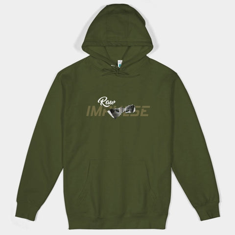 White Shade Piercing Wolf Unisex Premium Pullover Hoodie | Lane Seven