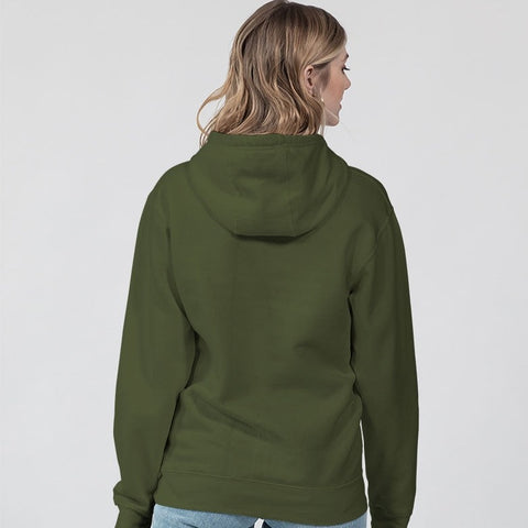 White Shade Piercing Wolf Unisex Premium Pullover Hoodie | Lane Seven