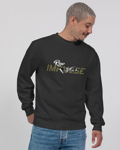 White Shade Piercing Wolf Premium Crewneck Sweatshirt | Lane Seven