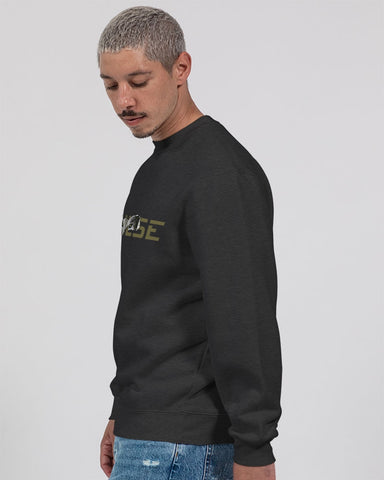 White Shade Piercing Wolf Premium Crewneck Sweatshirt | Lane Seven