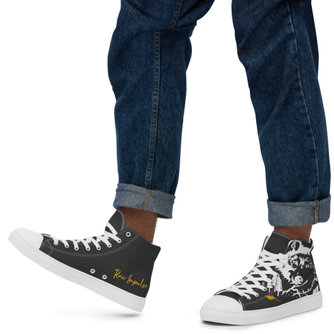 Men’s High Top Canvas Shoes