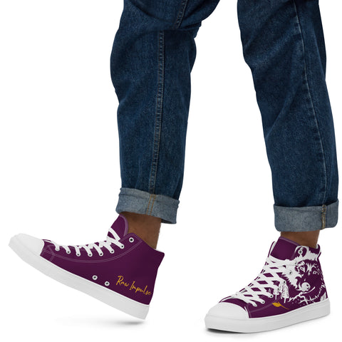 Men’s High Top Canvas Shoes