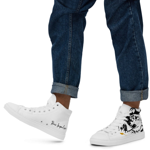 Men’s High Top Canvas Shoes