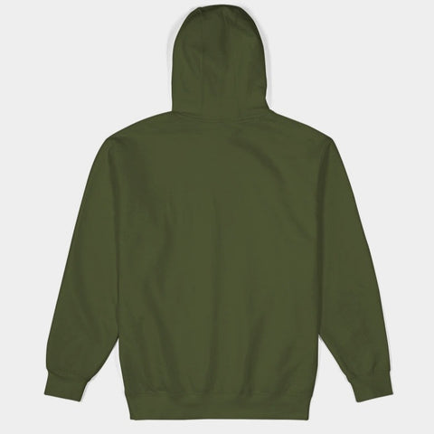 White Shade Piercing Wolf Unisex Premium Pullover Hoodie | Lane Seven