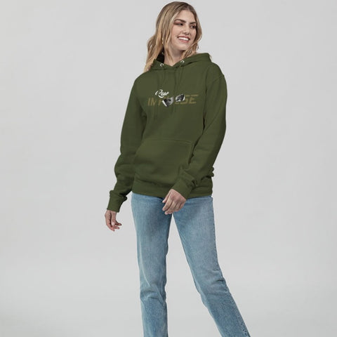 White Shade Piercing Wolf Unisex Premium Pullover Hoodie | Lane Seven