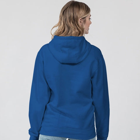 White Shade Piercing Wolf Unisex Premium Pullover Hoodie | Lane Seven