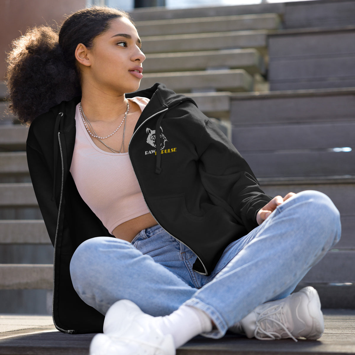 Women's Fleece Zip Up Hoodie