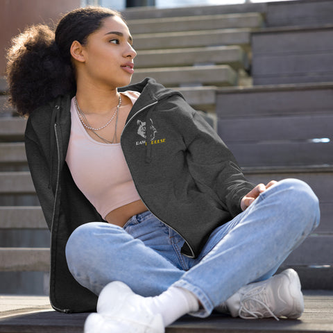 Women's Fleece Zip Up Hoodie