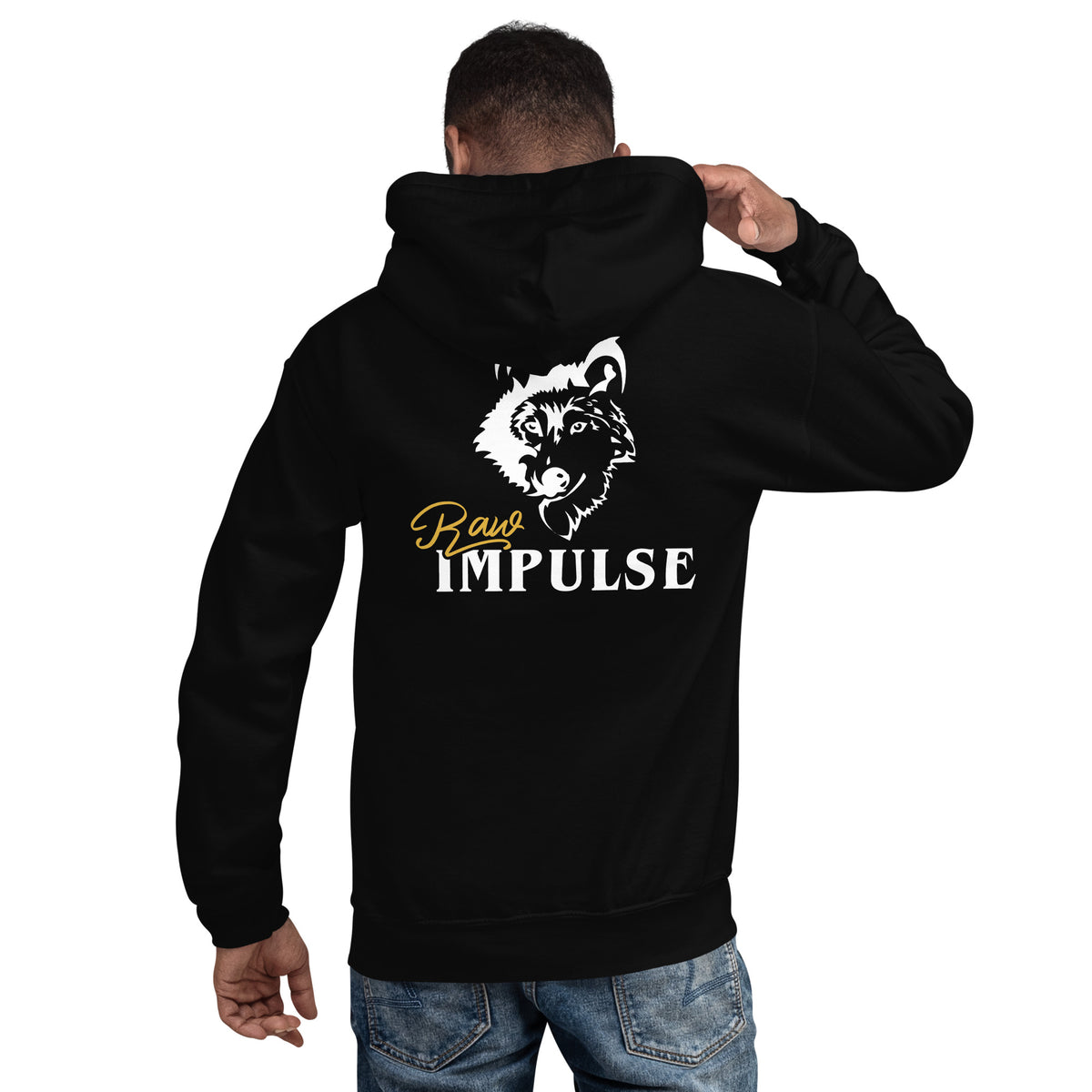 Raw Impulse Back Print Hoodie