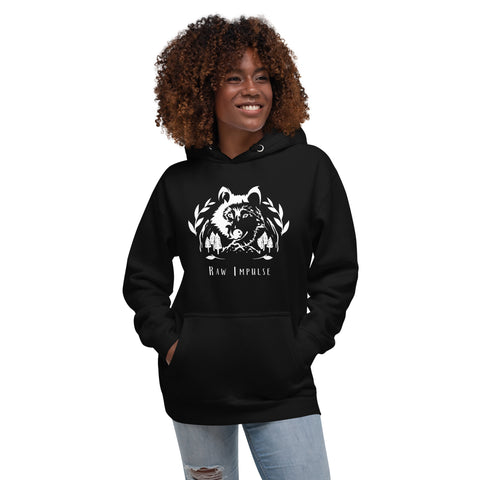Women's All White Logo Hoodie