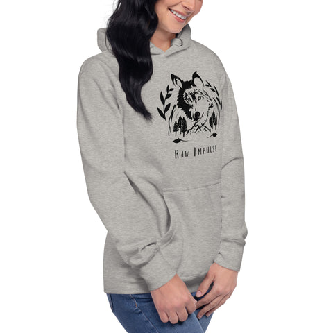 Women's All Black Logo Hoodie