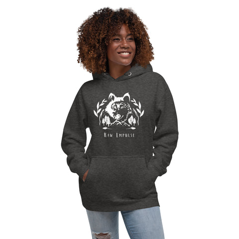 Women's All White Logo Hoodie