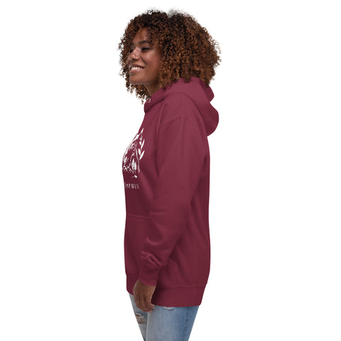 Women's All White Logo Hoodie