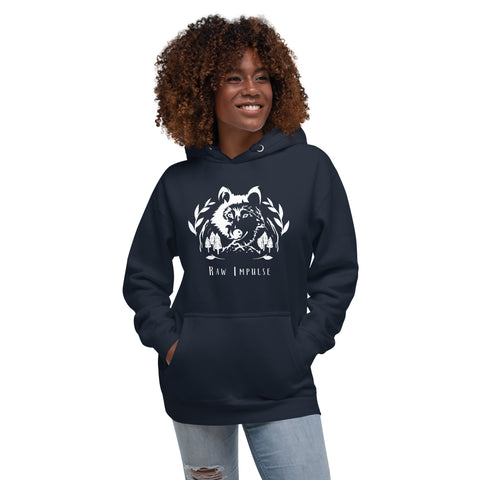 Women's All White Logo Hoodie