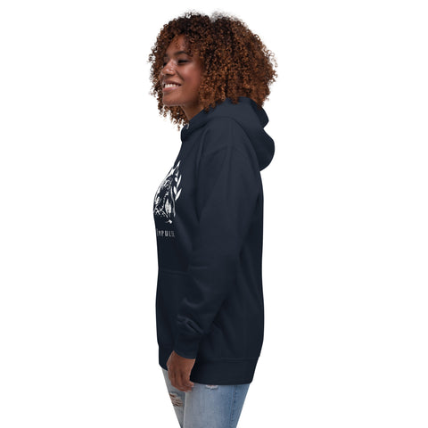 Women's All White Logo Hoodie