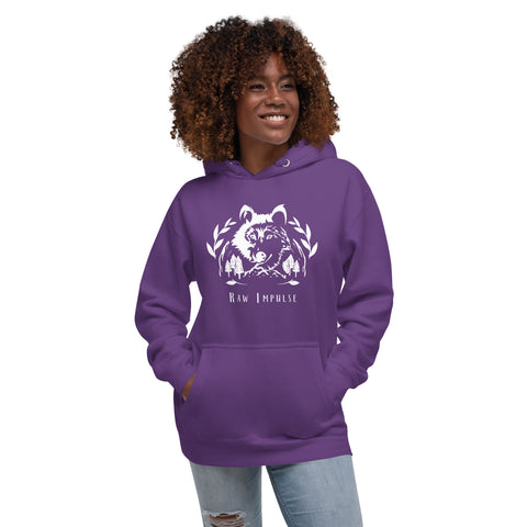 Women's All White Logo Hoodie