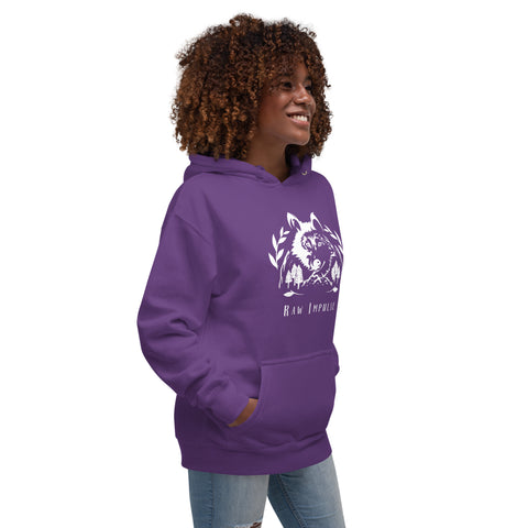 Women's All White Logo Hoodie