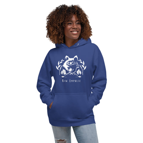 Women's All White Logo Hoodie