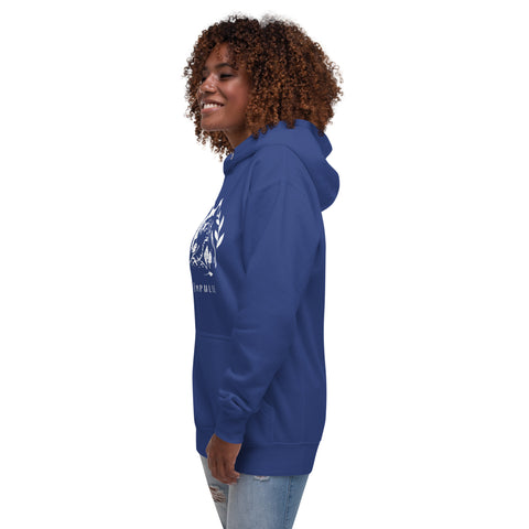 Women's All White Logo Hoodie