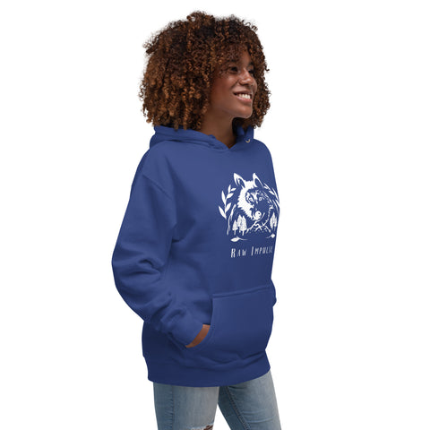 Women's All White Logo Hoodie